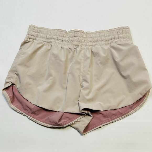 Lululemon Choose a Side Reversible Shorts Womens Size 8 Pink Taupe / Bliss 3 In. - Picture 9 of 16